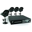 Defender SN500-4CH-002 Feature-rich 4 Channel H.264 DVR Security System with Smart Phone Access and 4 Indoor/Outdoor Hi-Res CCD Night Vision Cameras ~ Defender