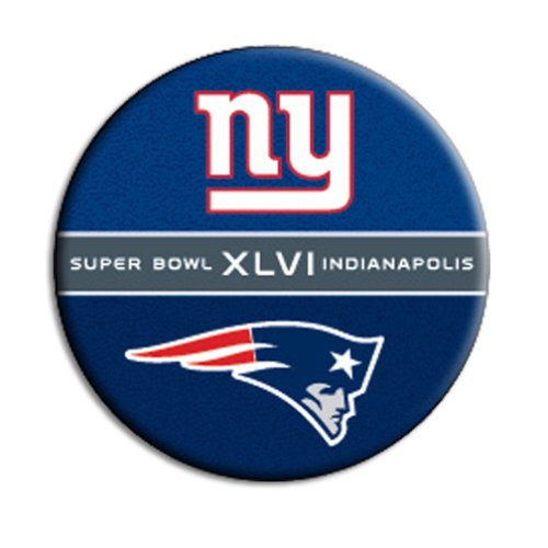 NFL New York Giants vs. New England Patriots Super Bowl XLVI Dueling 3