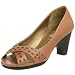 Joy Chen Women's Hena Pump,Light Camel,6.5 M