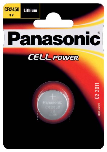 Panasonic Knopfzelle Lithium CR2450 (620 mAh, 3 Volt) Preisvergleich