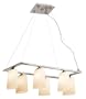 Access Lighting 64046-BS/AMB 6 Light Thea Cable Island Light