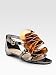 Women's Christian Louboutin Adona Flat Sandals - Silver-Gold
