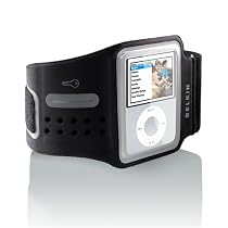 Belkin Neoprene Sports Armband for iPod nano 3G (Black/Gray)