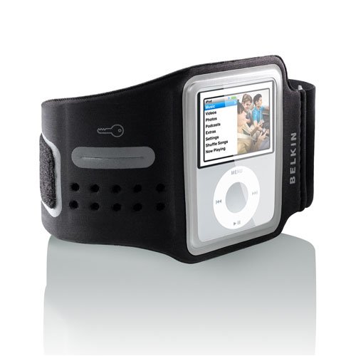Belkin Neoprene Sports Armband for iPod nano 3G (Black/Gray)