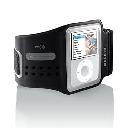 Belkin Neoprene Sports Armband for iPod nano 3G (Black/Gray)