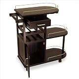 Winsome Wood 92235 Entertainment Kitchen Cart, Dark Espresso