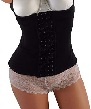 Women's Waist Trainer Corset Cincher Vest, 4 Hook Compression (Medium)