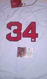 David Ortiz Signed Boston Red Sox Authentic Jersey Size 50