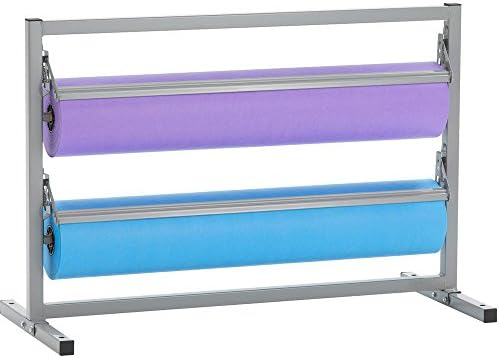 Bulman T367R-30 30" Two Deck Tower Paper Rack with Straight Edge Blade