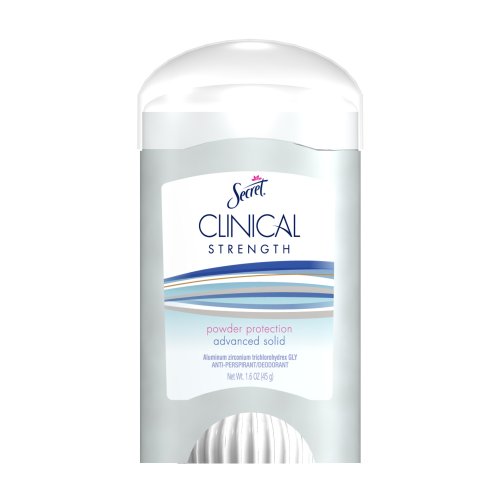 Secret Clinical Strength Advanced Solid, Powder Protection - 1.6-Ounce Boxes (Pack of 2)