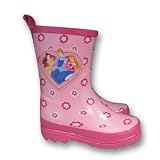 Disney Princess Fashion - Girl's Princess Rain Boots (Small 7/8)