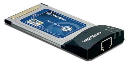 External hard drive:TRENDnet Gigabit PC Card Card TEG-PCBUSR