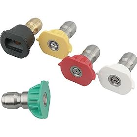 Buy General Pump Pressure Washer Spray Nozzle Set - 3.5 Size, 5 Piece by General Pump now!
