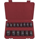 Northern Industrial Impact Sockets - 1/2in. Drive, 14-Pc. Metric Set
