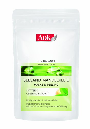 Produkt-Bild: Aok Gesichtsreinigung Pur Balance Seesand Mandelkleie 100 ml
