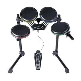 Xbox 360 Audio Drum Rocker Core Rock Band 2 Drum Set without Cymbals for