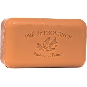 Pre de Provence Ginger Root Soap, 150g wrapped bar. Imported from France. With shea butter and natural herbs and scents. by Pre de Provence