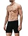DAVID ARCHY Men's 4 Pack Basic Modal Boxer Briefs