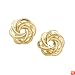 14K Yellow Gold ''Love Knot'' Earrings