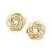 Jewelry : 14K Yellow Gold ''Love Knot'' Earrings
