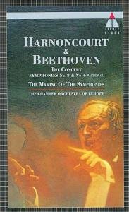 Harnoncourt & Beethoven: Concert [VHS] [Import]