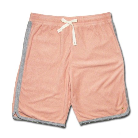Cover image : GOHEMP(ゴーヘンプ) RIB LINE POCKET RUNNING SHORTS ヘンプコットンパイル ショートパンツ / P ピンク