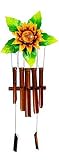 Sunflower Bamboo Wind Chime