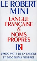 Mini Robert (Dictionary)
