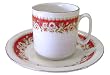 Demitasse cups and saucers set of 6 for Greek Coffee/Espresso