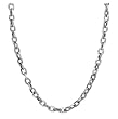 Zina Sterling Silver Textured Chain Necklace, 17"
