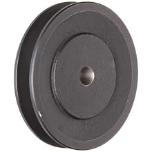 Martin FHP Sheave BS, 3L/4L Belt Section, 1 Groove, Class 30 Gray Cast Iron