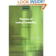 Theories Lexical Semantics Oxford Linguistics