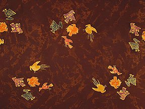 Bird Petroglyph Sarong 44 Background Only.