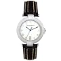 Christian Bernard Men's XA5336BM Angara Collection Black Leather Watch