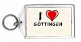 I Love G�����ttingen Keychain