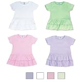 Rabbit Skins - Infant Combed Ringspun Romper Dress (4783)