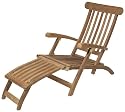 Astonica 07041  Adjustable Teak Steamer Lounge
