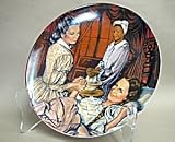 Gone with the Wind Melanie Gives Birth Plate