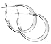 Jewelry : Sterling Silver 22mm Hoop Earrings