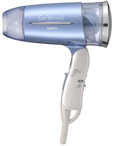 SANYO イオンヴァーナル ヘアドライヤー 青 HD-IP2(L)