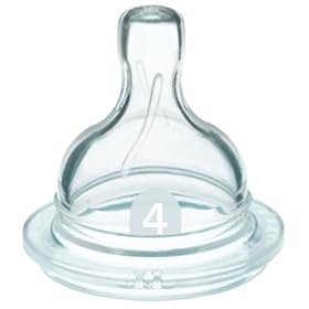 Philips AVENT SCF634/27 Fast Flow Teat (6 Months+, 2-Pack)