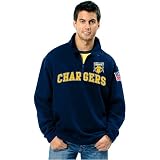 G-III San Diego Chargers Retro Quarter Zip Fleece