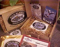Brown Bear Sampler Pack (Six-1 2 pound fillets) by Wild Alaskan Smoked Salmon & Seafood