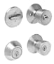 Schlage FB250VBEL626  K3 Deadbolt Entry Set