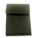 Soft Black Leather Credit Card Holder - Has 18 Credit Card Slots