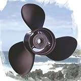 Michigan Wheel 3-Blade Aluminum Cupped Propeller, 10-3/8 dia x 13 pitch