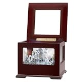 Gold Label Crystal Showcase Music Box, Angel