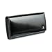 Designer Anthoni Crown Portemonnaie en cuir femme noire