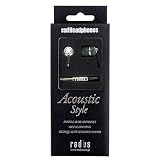 Premium Noise-Reducing Ear Buds Radius (Black)
