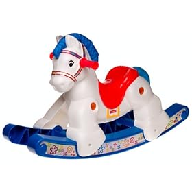 Fisher-Price Brilliant Basics Musical Rocking Pony